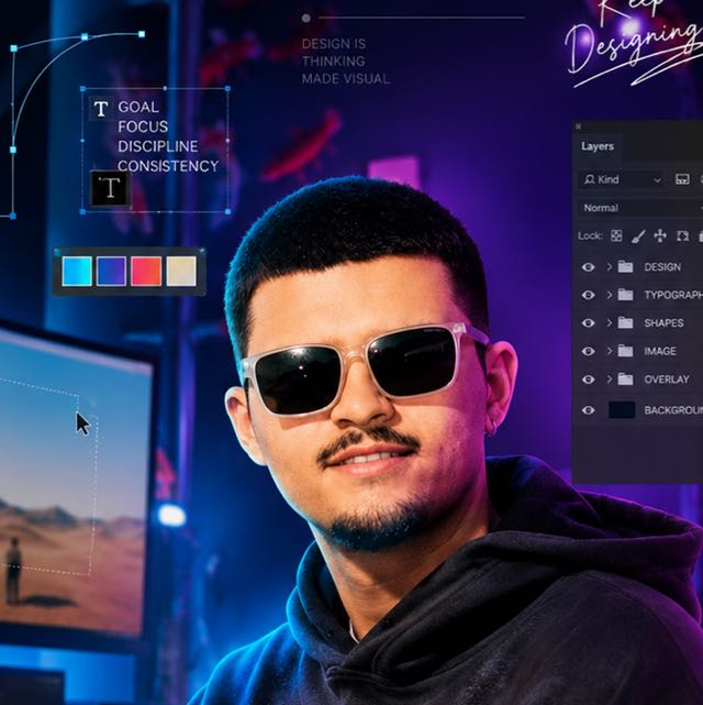 Elion Melenica, dizajner grafik